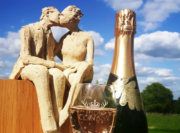 High Clandon Elysium Cuvee- The Kiss by Simon Conolly